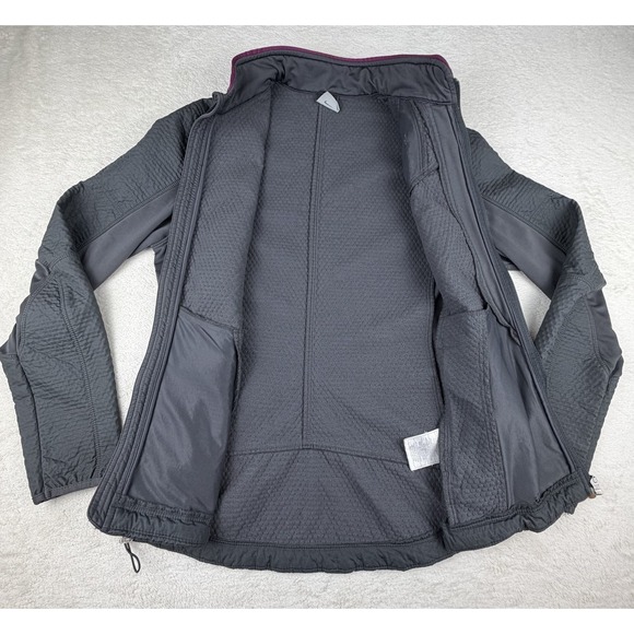 Nike Sphere Pro Soft Shell Full Zip Up Women's Size M (8-10) Gray/purple - Picture 7 of 16
